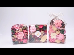 बिस्तर पर स्नान के लिए एयर फ्रेशनर सुगंधित सूखी पंखुड़ियां पोटपौरी और 320 ग्राम से अधिक