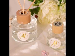 लक्जरी खुशबू तेल काली कांच की बोतल रीड डिफ्यूज़र 100 मि.ली