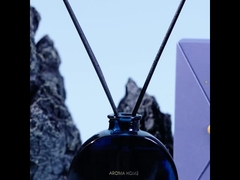 विंटेज एलिगेंट डेकोरेशन ग्लास बोतल रीड डिफ्यूज़र 100ml स्टिक गिफ्ट बॉक्स के साथ