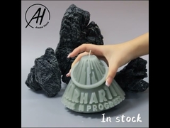 सीसा रहित विक्स सिरेमिक सोया सुगंधित मोमबत्ती 230 ग्राम 6*6*10 सेमी