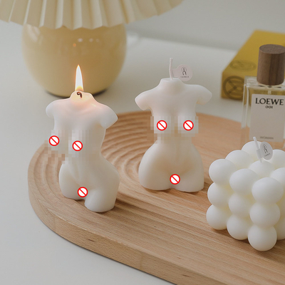 AROMA HOME हैंडमेड प्राइवेट लेबल कस्टमाइज्ड वुमन बॉडी कर्वी फीमेल टोर्सो नेकेड मॉडल शेप्ड कार्व्ड सेंट सोया वैक्स कैंड