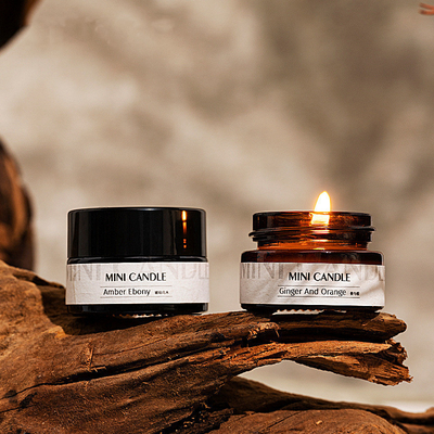 AROMA HOME चीन बेस्ट प्राइस शॉपिंग क्रिसमस सोया वैक्स खुशबू सेंट सैंपल 16 पीस/सेट मिनी सेंटेड कैंडल