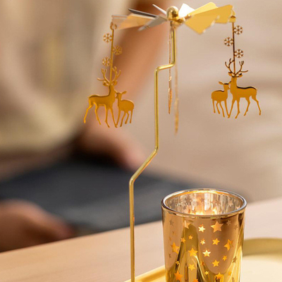 ग्लास जार सुगंधित सोया मोमबत्तियाँ अरोमाथेरेपी निजी लेबल ज्यामिति मेरी गो राउंड