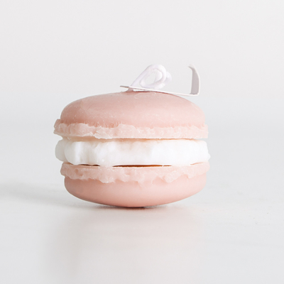 नाज़ुक रंगों के साथ सुरक्षित अद्वितीय Macaron हस्तनिर्मित सुगंधित मोमबत्तियाँ